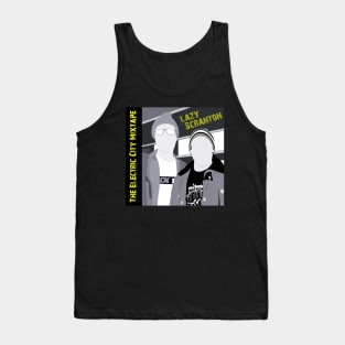 The Electric City Mixtape | Black and White by doctorheadly Tank Top